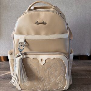 Itsy Ritsy Beige Western Diaper Bag